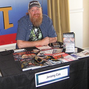 Jeremy Cox in Artists' Alley