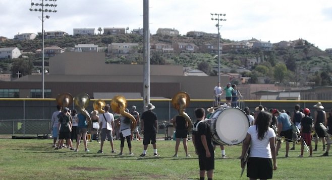 Helix High marching band