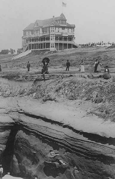 The La Jolla Park Hotel burned to the ground on June 14, 1896. 