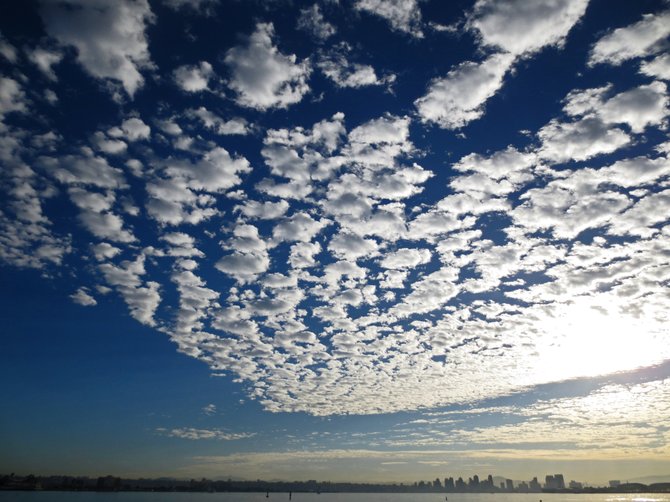San Diego clouds