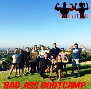 Our community workout group, "Bad Ass Bootcamp"!