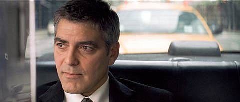 George Clooney watching Michael Clayton flash before his eyes.