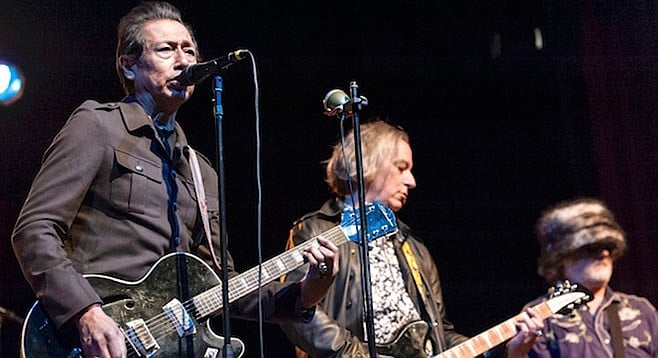 Punk-informed rockers Alejandro Escovedo and Peter Buck will share the stage at Belly Up Monday night!