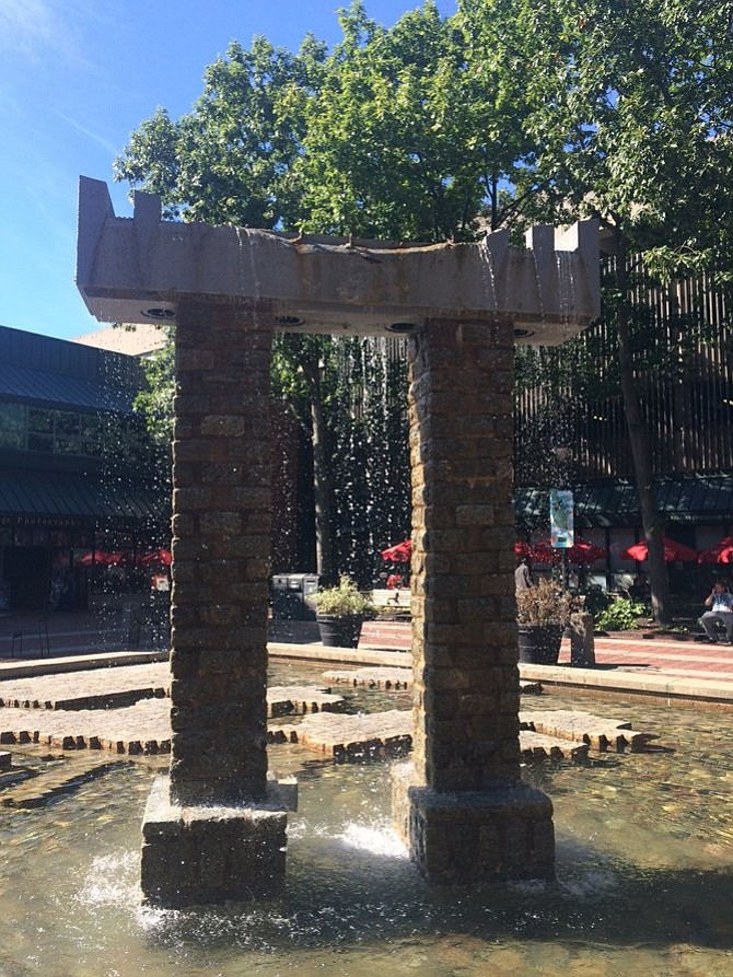 Fountain in Salem. 