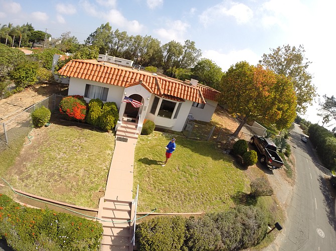 Do you know this house? Shot from a GoPro equipped drone that has been found in the ocean one year later. 