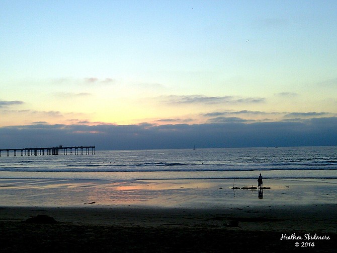 Sunset at Dog Beach, Ocean Beach