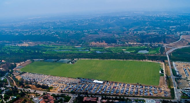 It might be referred to as "the polo fields," but it's leased city property