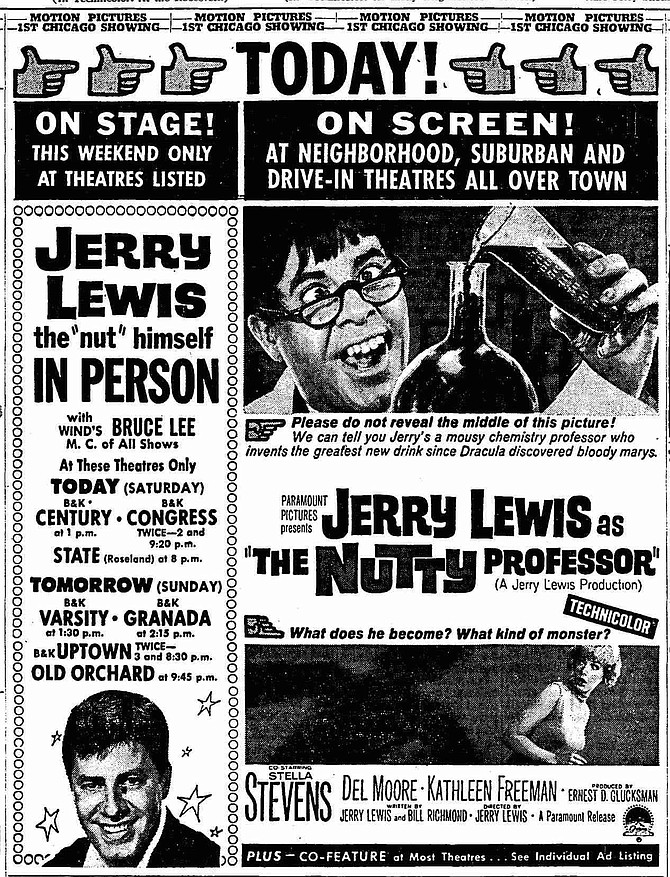 Jerry on tour! Chicago Tribune, July 3, 1963.