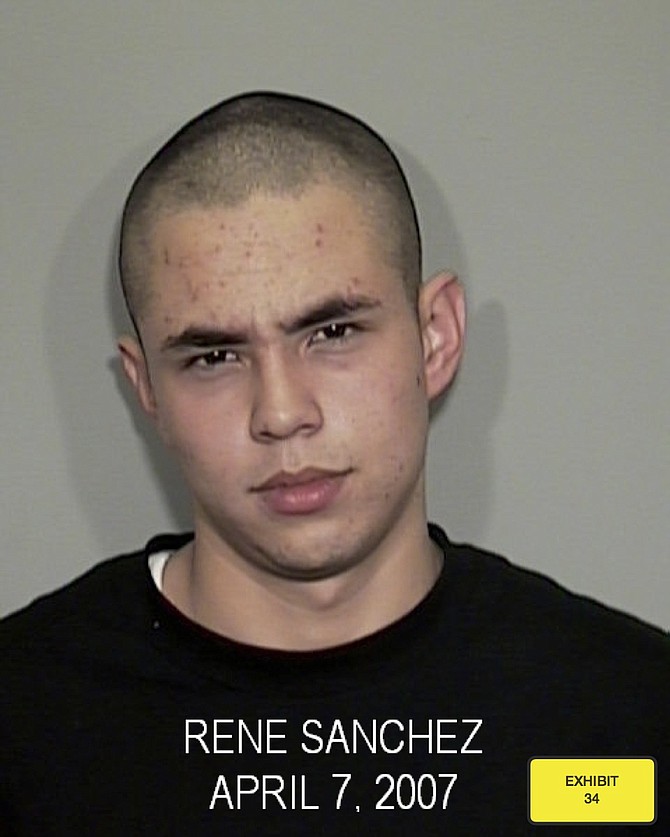 Evidence photo of Rene Sanchez from 2007.