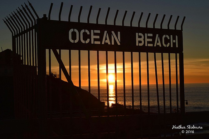 Ocean Beach Sunset 