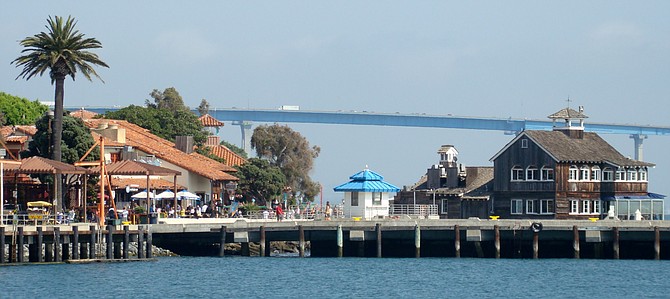 Seaport Village and the Bridge