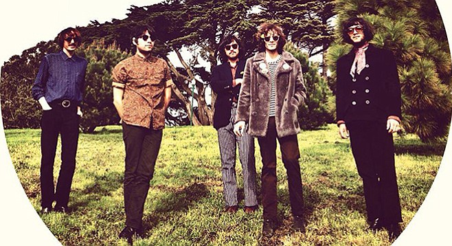 Sixties-style psych-rock act Mystic Braves play Casbah Tuesday night.