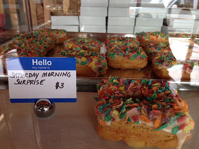 Saturday Morning Surprise doughnuts. StreetCar Merchants.