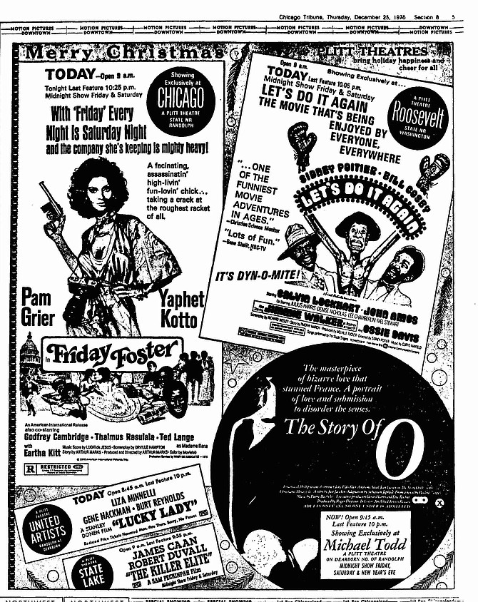 Hey, kids! Wanna' spend Christmas Day, 1975 at the movi...  never mind. 
