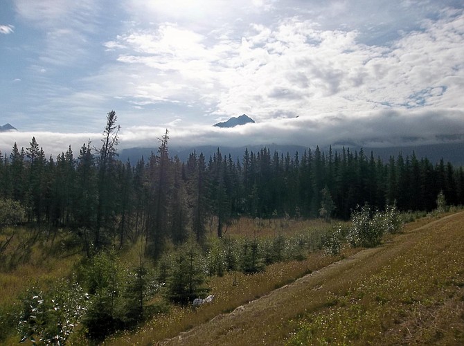 Alaska view, north of Anchorage
