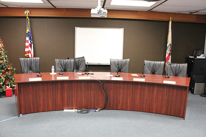 San Ysidro School District Education Center, Board Members were in closed session for over two hours on Thursday, December 18th.