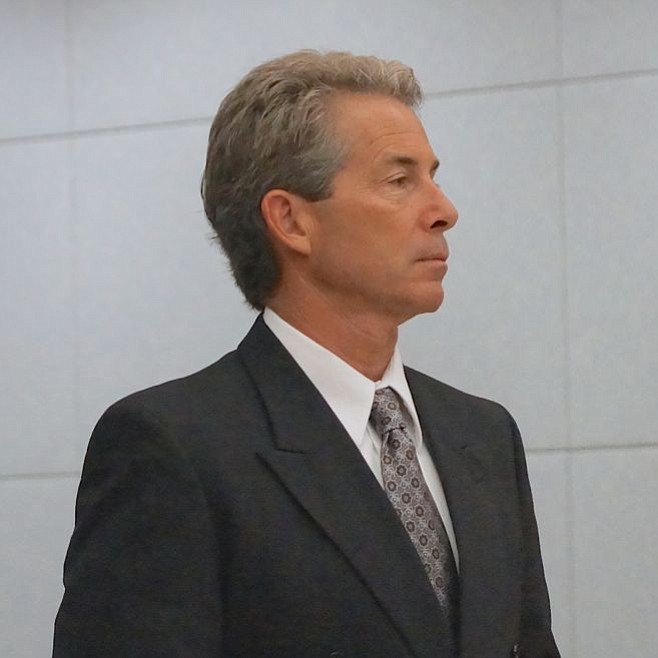 Attorney Michael Curran, his client passed away two weeks ago. Photo by Eva