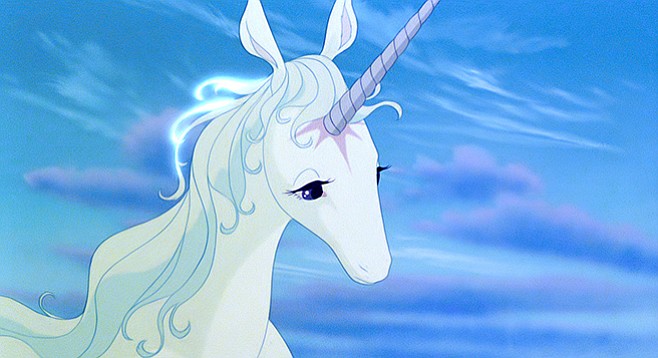 Sunday, catch The Last Unicorn and net a signature from creator Peter S. Beagle
