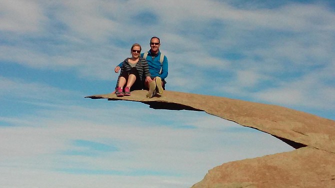 Don't look down! At Potatoe Chip Rock- Mount Woodsen
Andrew & Jane Fitzgerald