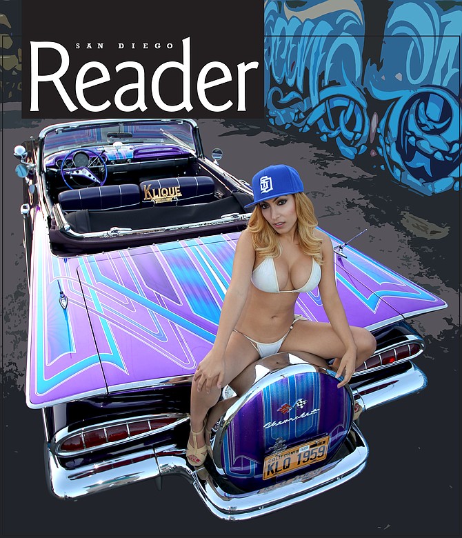 The 1959 Chevy Impala depicted in the photo partially ignited the lowrider lifestyle in Japan back in the 1980s. In 2014, Miguel Alatorre brought the car back home to Logan Heights and restored it to its current state.  

Model: Gloria