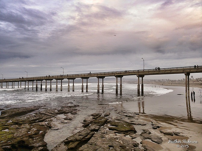 Cloudy Sunset in Ocean Beach