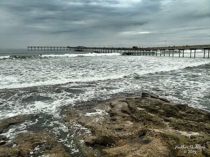 Cloudy Sunset in Ocean Beach