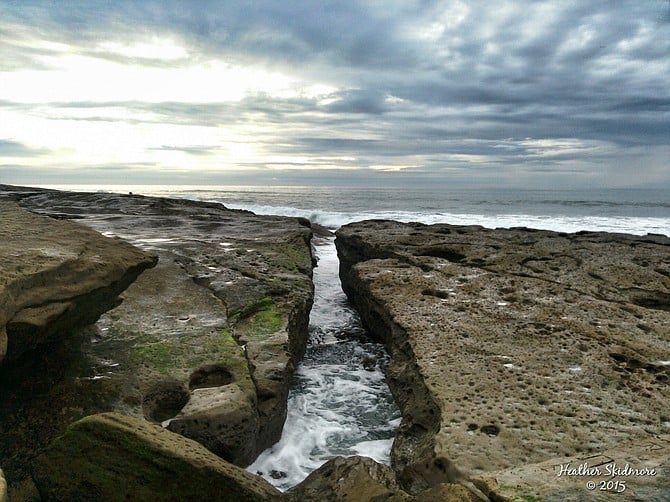 Cloudy Sunset in Ocean Beach