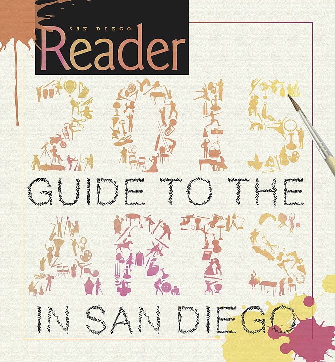 San Diego Reader Cover Design Contest
Title: "Canvas of Arts"
Name: Maya P. Lim