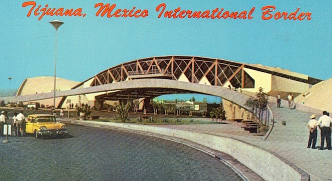 Vintage postcard of La Concha (c. 1960s)