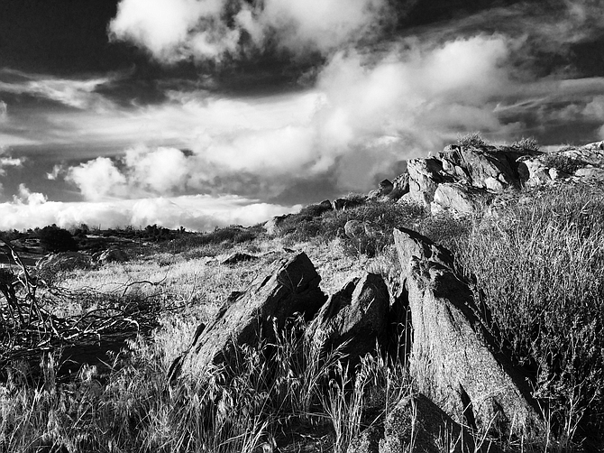 An Ansel Adams type shot in the hills near Julian. November 2014