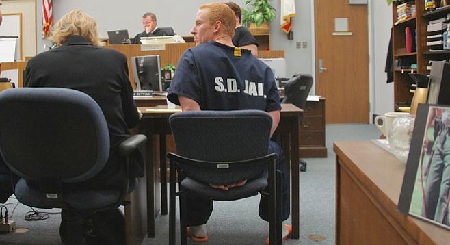 Dash Walter pleads not guilty to all charges. Photo by Eva