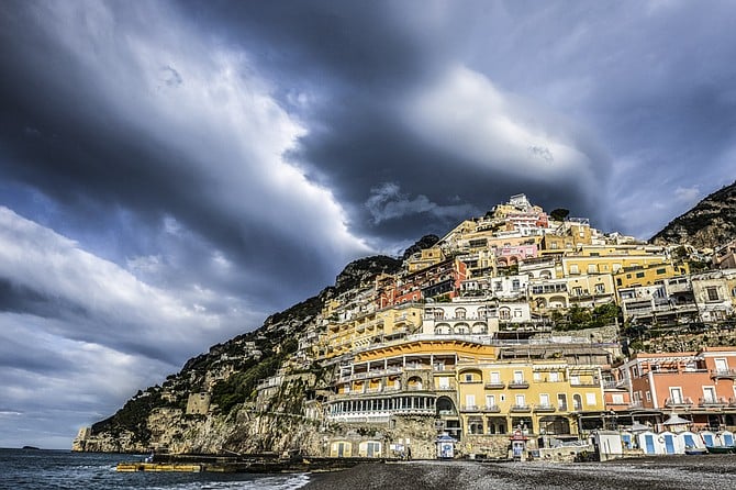 A beautiful day in Positano, Italy.