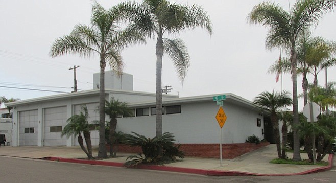 Fire Station #1 in downtown Encinitas