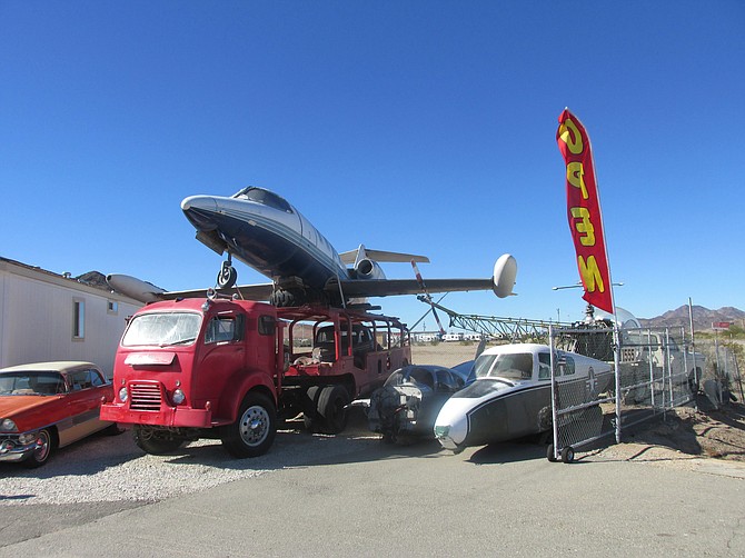 One can buy almost anything at the largest swap meet in the world - Quartszite, AZ
