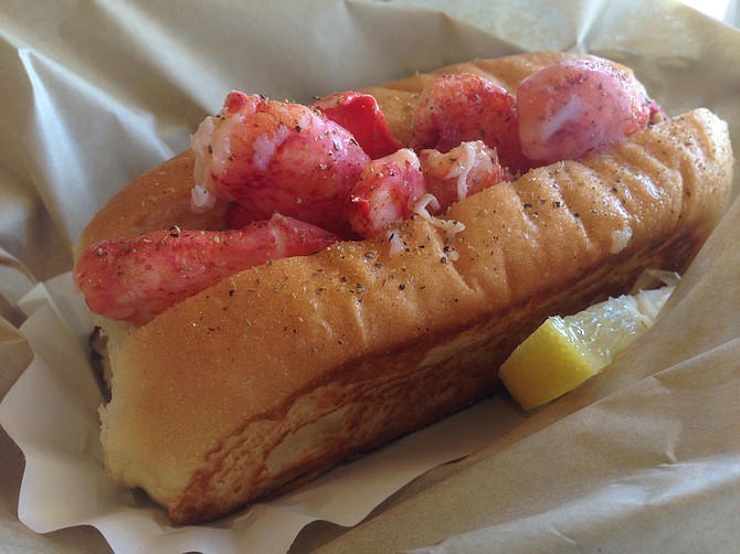 Lobster Roll at Lobster West