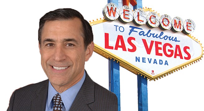 Darrell Issa’s staffer justified a Vegas trip on a lobbyist’s dime.