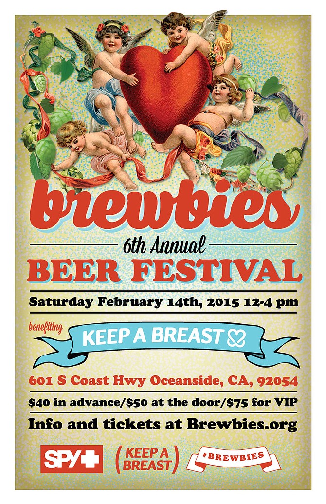 6th Annual Brewbies Beer Festival to be held on Valentine's Day