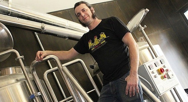 South Park Brewing Co. and Monkey Paw Pub & Brewery head brewer Cosimo Sorrentino