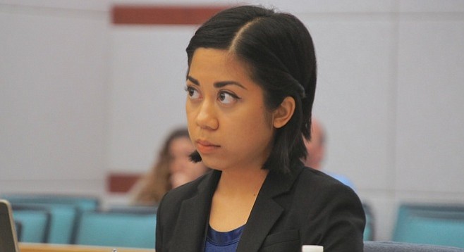 Prosecutor Melissa Ocampo