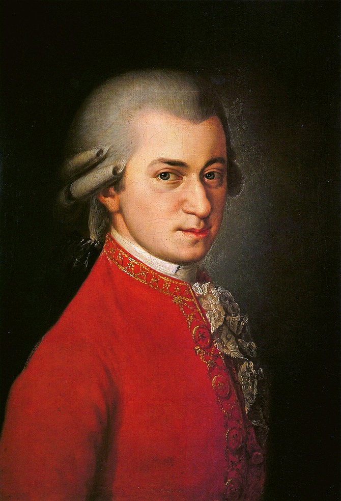 Mozart, the genius, is folky.