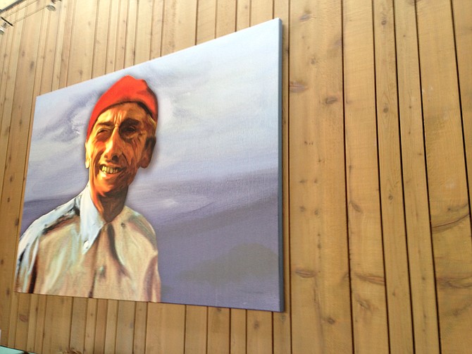 Jacques Cousteau figures heavily into the owners' vision for this place.