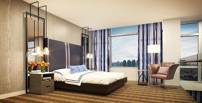 Skyline King Guestroom (Rendering)