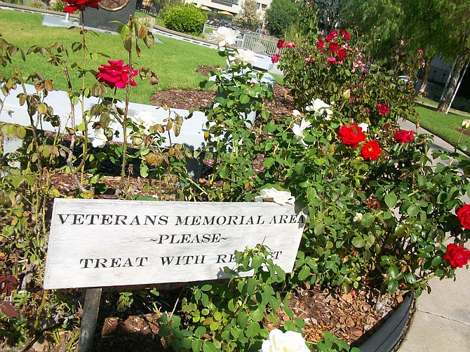 Veteran's Memorial in Ranch Bernardo park.