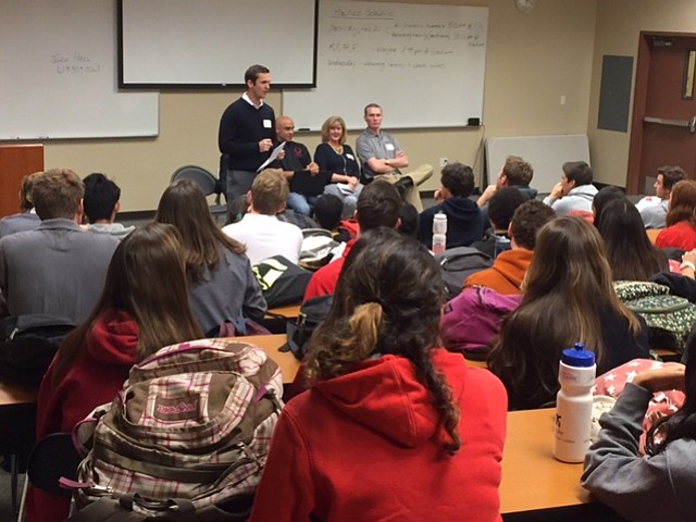Define Financial CEO Taylor Schulte Offers Professional Advice to Senior Class at CCHS Annual Career Day