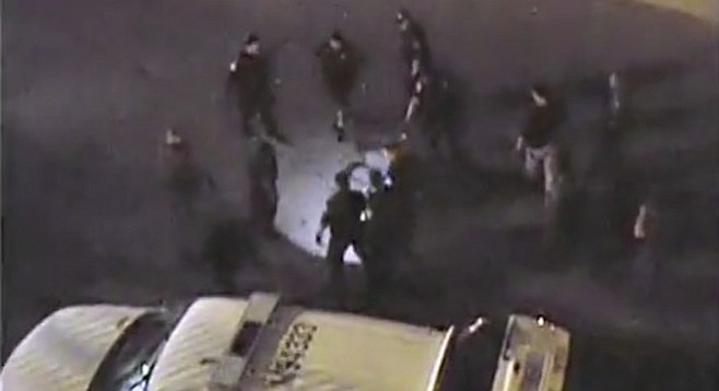 From 2010 cell-phone video of beating of Anastasio Hernández Rojas