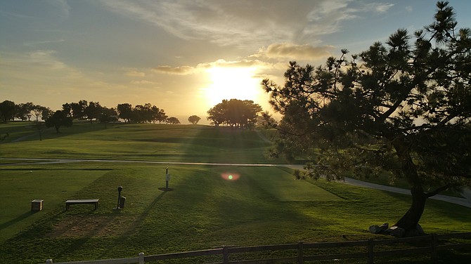 Torrey Pines Sunset picture - Hole #1