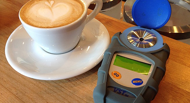 This refractometer helps Ironsmith brew better cups
