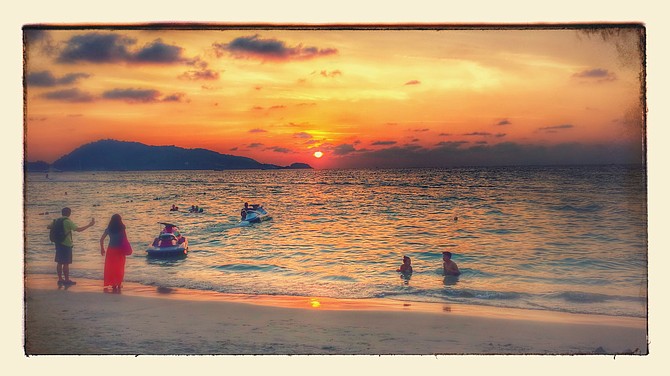 Sunset in Phuket, Thailand