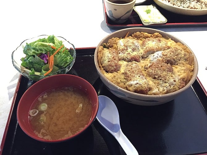 Chicken Katsudon, enough for two meals. 