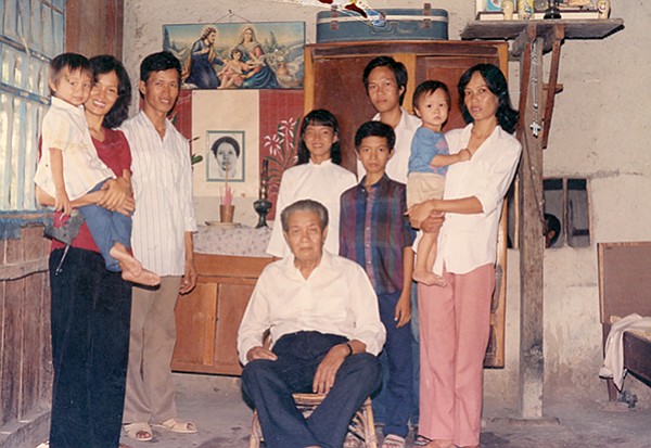 Tam is on the left, with his mother and father. I grew up in a village in Vietnam called Lam Son, a small backwater south of Saigon (if you’re speaking to a Vietnamese-American, don’t even think about calling it Ho Chi Minh City. Because communism. Because, sore losers.)